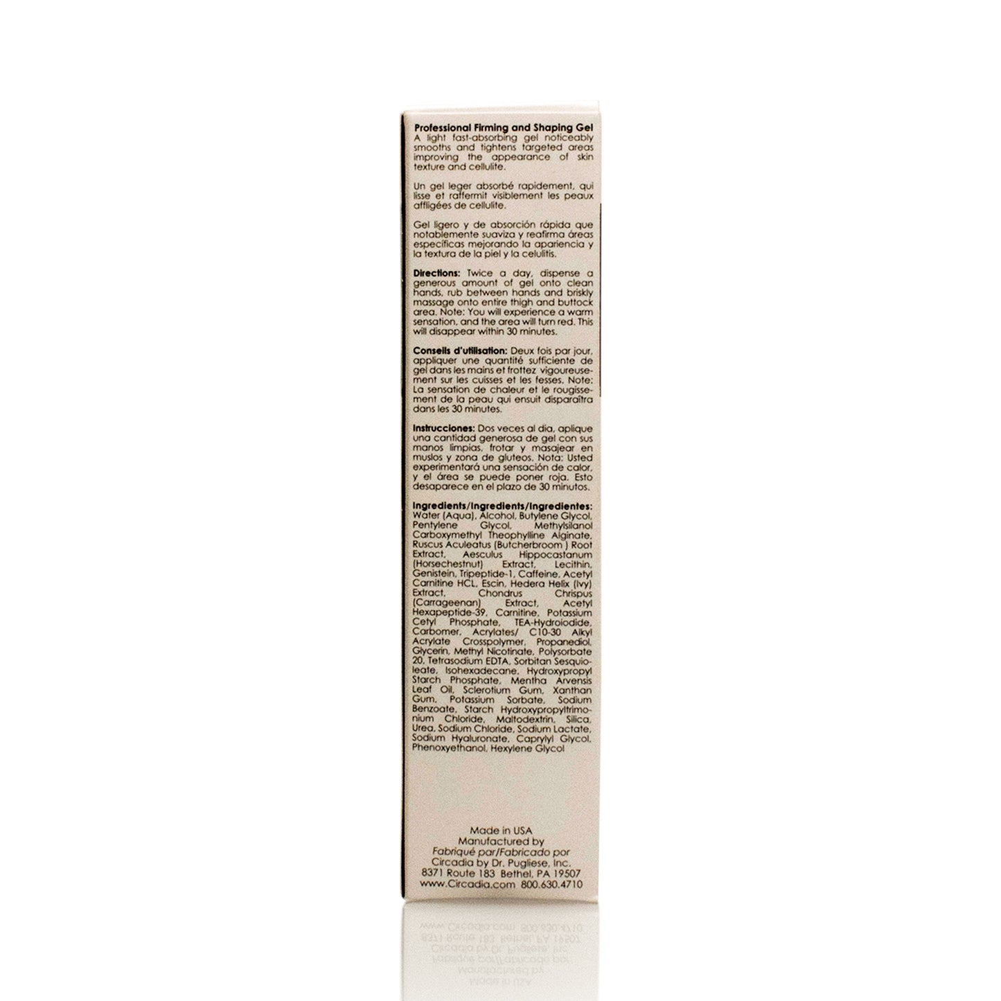 CIRCADIA PROFESSIONAL AND SHAPING GEL