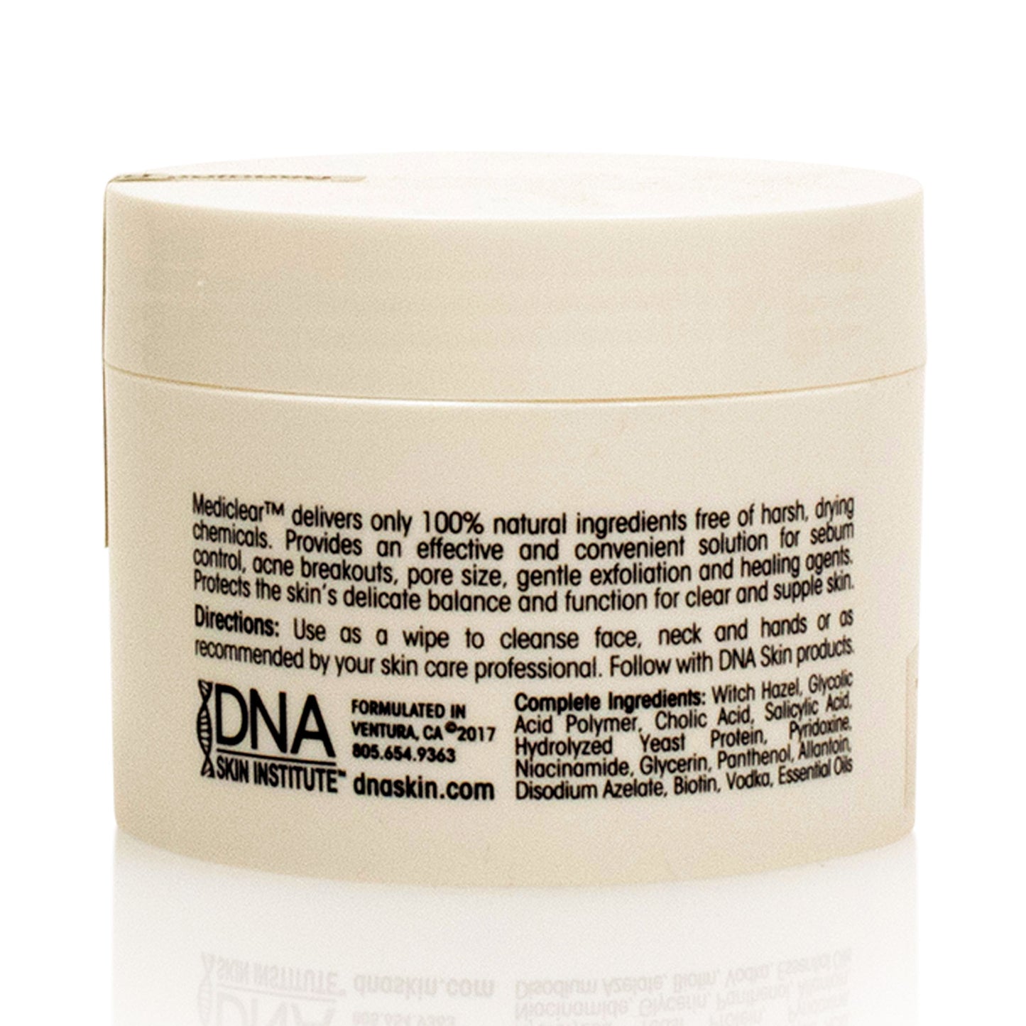 DNA MEDI-CLEAR NATURAL CLEANSING PADS