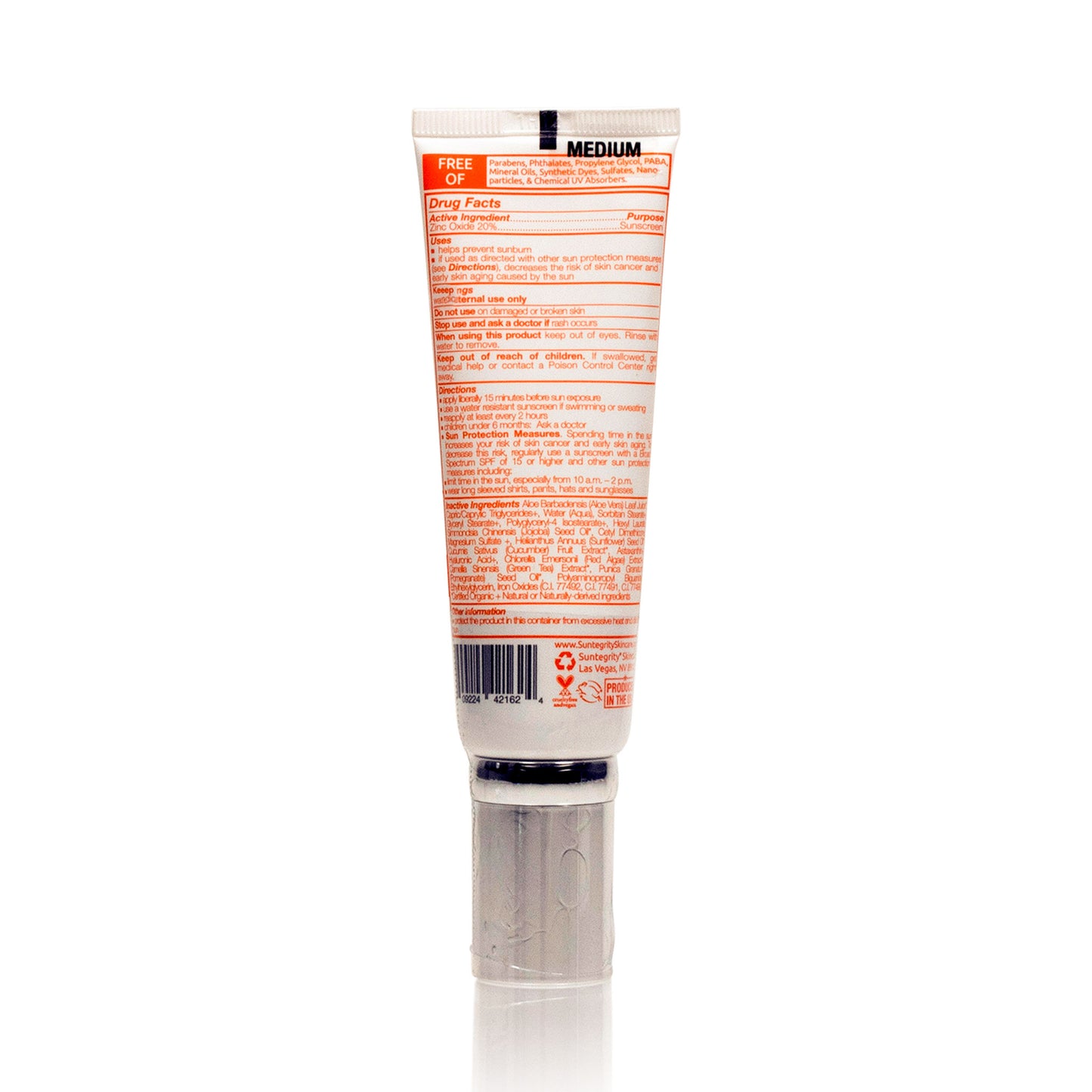 SUNTEGRITY 5 IN 1 NATURAL MOISTURIZING FACE SUNSCREEN