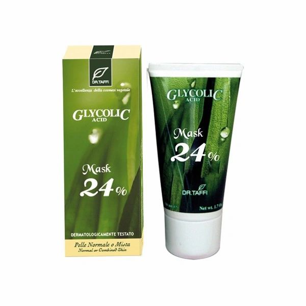 DR. TAFFI GLYCOLIC ACID MASK 24% ORGANIC & VEGAN