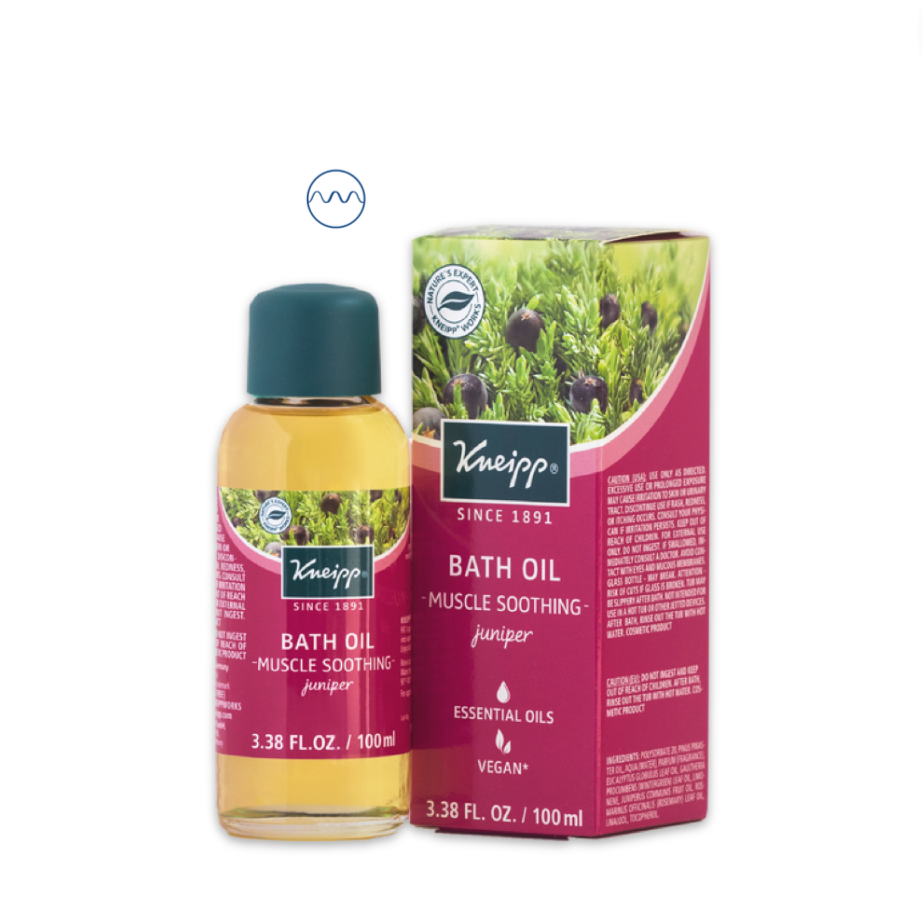 KNEIPP BATH OIL MUSCLE SOOTHING - JUNIPER