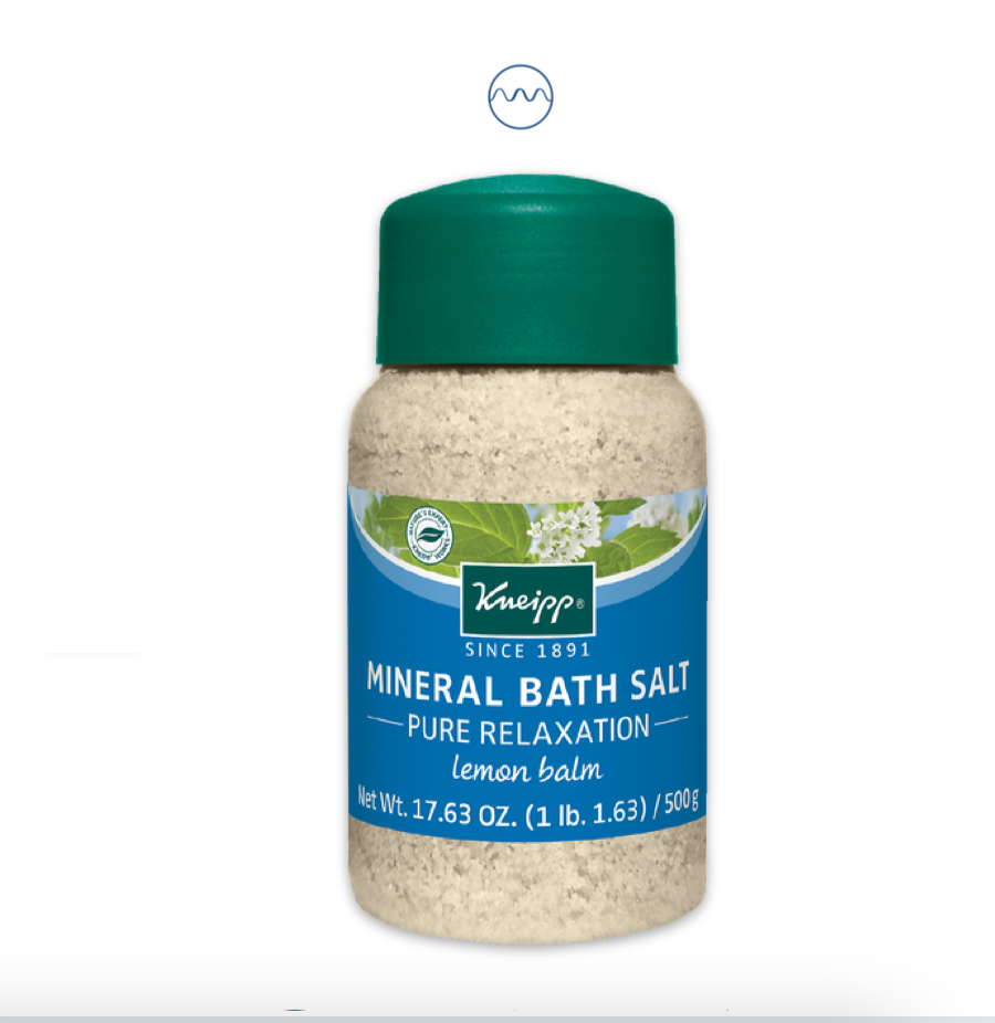 KNEIPP MINERAL BATH SALT PURE RELAXATION - LEMON BALM