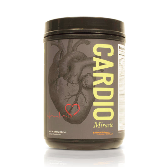 CARDIO MIRACLE 90 SERVE CANISTER - THE COMPLETE NITRIC OXIDE SOLUTION
