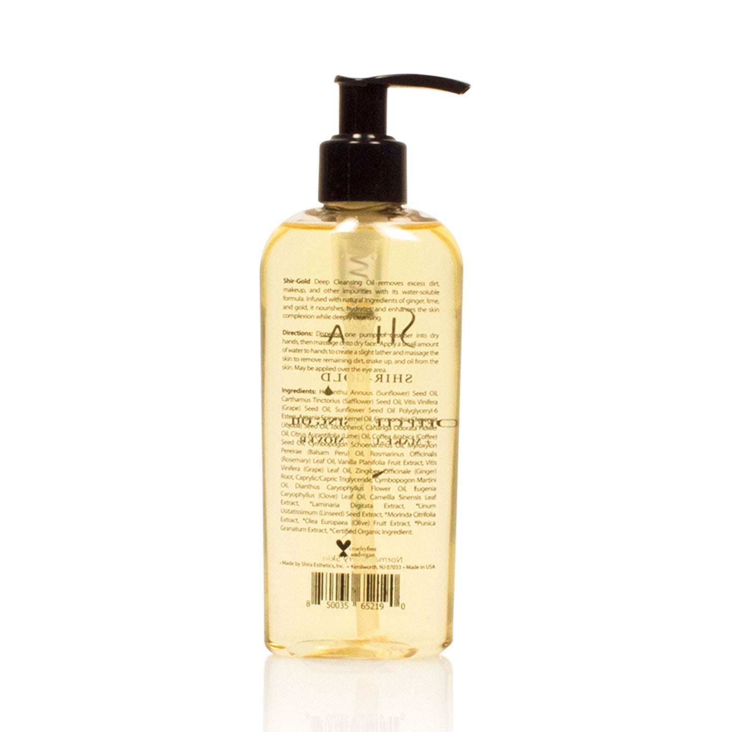SHIR-GOLD DEEP CLEANSING OIL & MAKEUP REMOVER