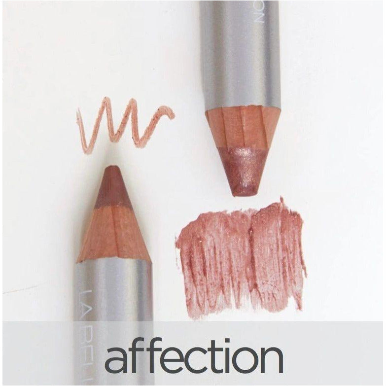 LA BELLA DONNA DUO-LIP CRAYON WITH DUAL WHITE SHARPENER affection