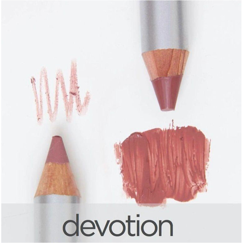 DUO-LIP CRAYON WITH DUAL WHITE SHARPENER  devotion